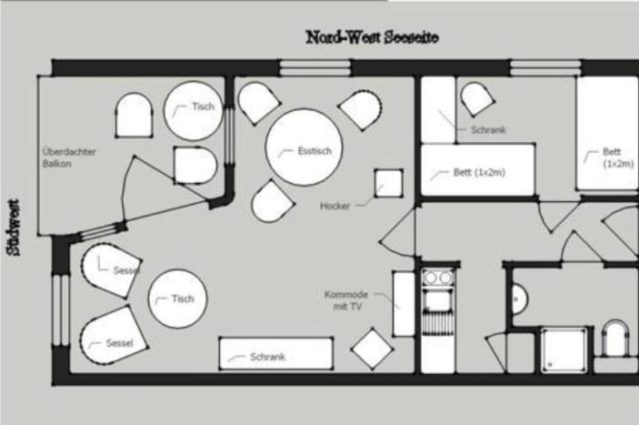 Apartment Captain'S Lodge Norddeich  Extérieur photo